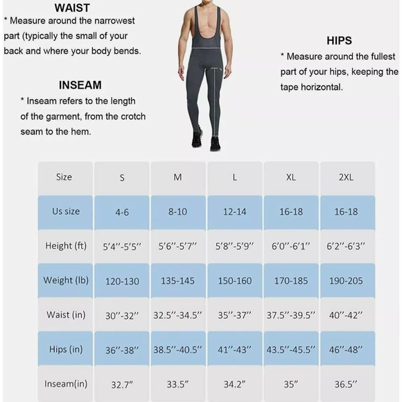 NWOT Baleaf Navy One piece Stirrup Racerback Cycling tights XL - Picture 12 of 15